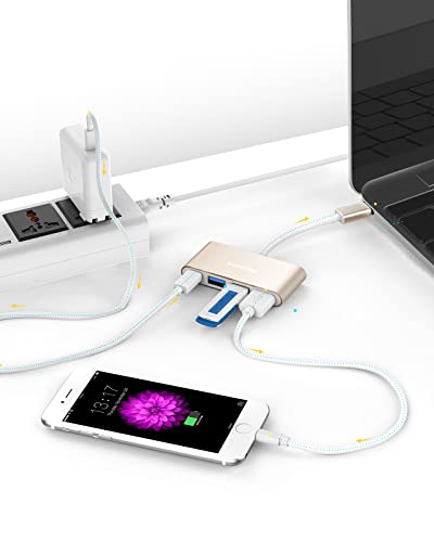 LENTION Hub USB-C 4 en 1 avec-3