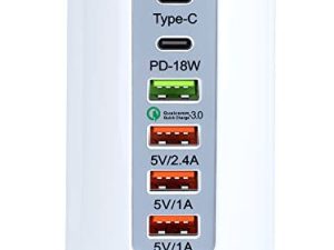 Station de charge multi USB C avec