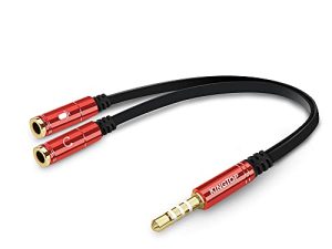 KINGTOP Câble adaptateur audio combiné 3