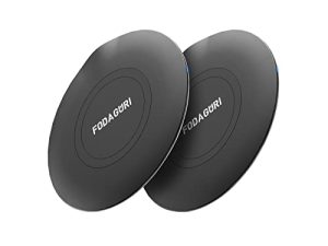 Lot de 2 chargeurs sans fil fins