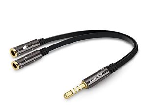 KINGTOP Câble adaptateur audio combiné 3