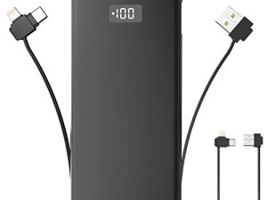Auskang Chargeur portable ultra fin 10 000