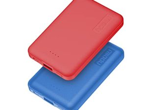 Miady Lot de 2 mini chargeurs portables