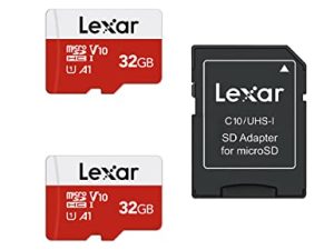 Lexar Lot de 2 cartes micro SD
