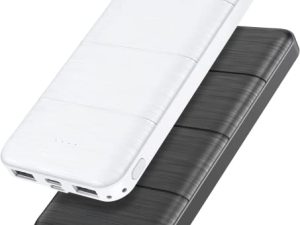 LOVELEDI Portable-Charger-Power-Bank - Pack de 2 15000mAh