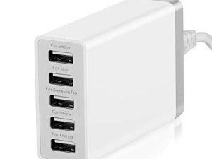 Chargeur mural USB de bureau 5 ports