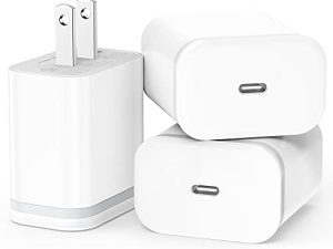LUOATIP Lot de 3 chargeurs rapides USB