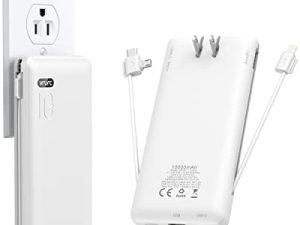 Chargeur de batterie portable VRURC Câble intégré