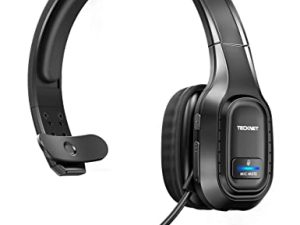 TECKNET Trucker Casque Bluetooth avec microphone antibruit