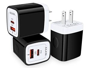 Lot de 3 chargeurs USB Type C