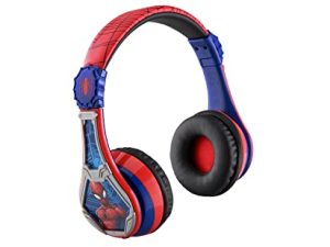eKids Spiderman Casque sans fil Bluetooth portable