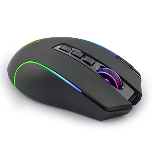 Niceon Souris de jeu sans fil RVB-5