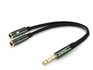 KINGTOP Câble adaptateur audio combiné 3