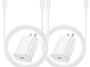 Lot de 2 chargeurs rapides USB C