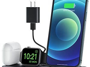 CEREECOO Station de charge portable 3 en