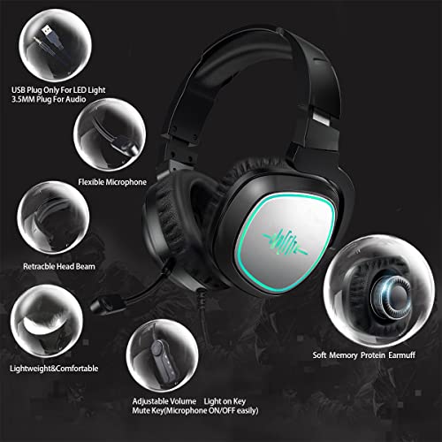 GAMELITE Casque de jeu pour Xbox One