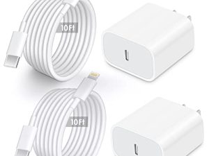Chargeur iPhone 10 FT [Certifié Apple MFi]