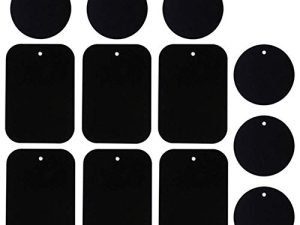 Lot de 12 plaques métalliques pour berceau