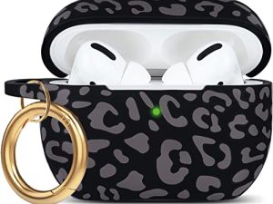 Coque Airpods Pro Léopard en Silicone 2019
