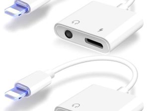 Lot de 2 adaptateurs Lightning vers prise