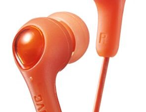 ORANGE GUMY Écouteurs intra-auriculaires avec embouts auriculaires.