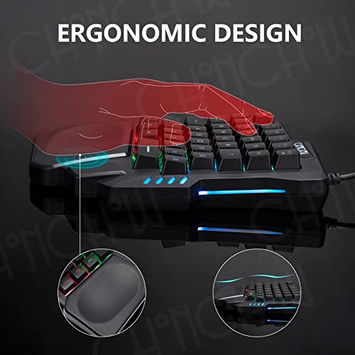 CHONCHOW Clavier de jeu à une main-4