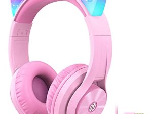 Écouteurs lumineux LED Cat Ear pour enfants