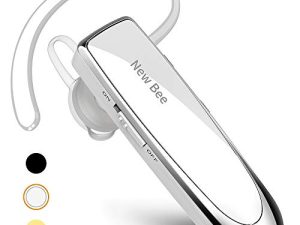 New bee Oreillette Bluetooth V5.0 Casque mains