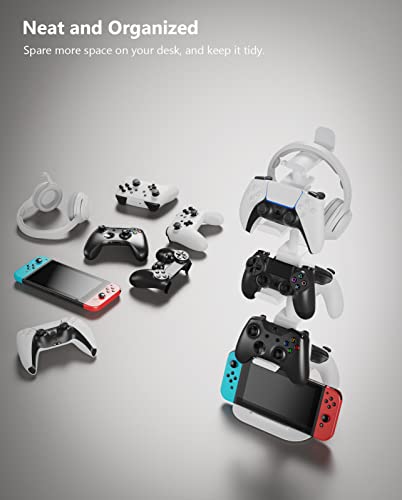 MiiKARE Support de manette 6 niveaux avec-4