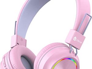 iClever BTH03 Casque Bluetooth pour enfants Volume