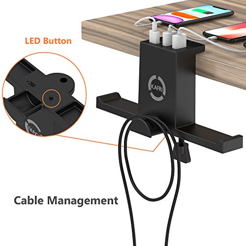 Support de casque RVB avec chargeur USB-4