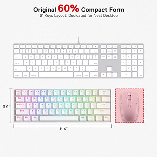 Clavier mécanique Redragon K530 Pro Draconic 60-5