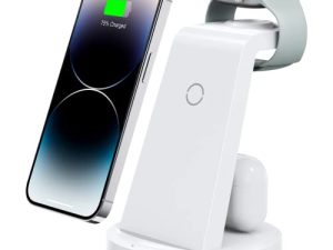 Station de charge 3 en 1 pour