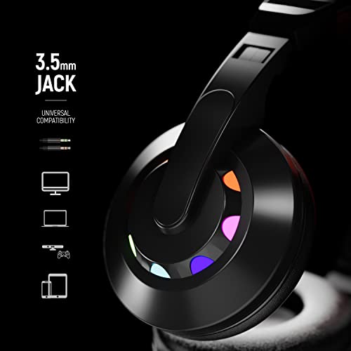 Casque de jeu filaire avec microphone