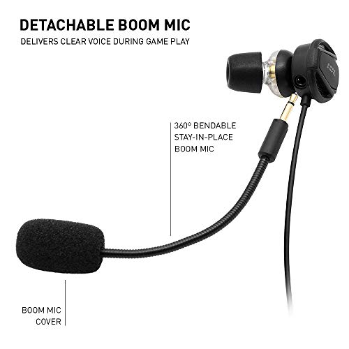 ADV. NSMO 3D 3-Driver Gaming Earbuds Headset-5