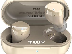 TOZO T12 Écouteurs sans fil Bluetooth Casque