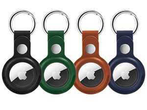 Porte-clés Airtag en cuir Supfine