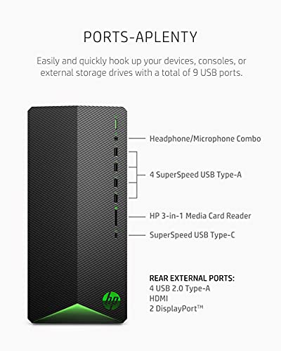 Ordinateur de bureau de jeu HP Pavilion