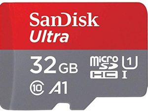Carte mémoire SanDisk Ultra microSDHC UHS-I 32