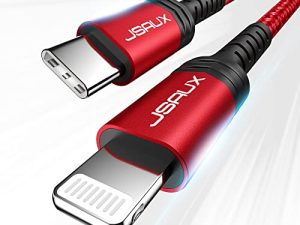 JSAUX Câble USB C vers Lightning 1
