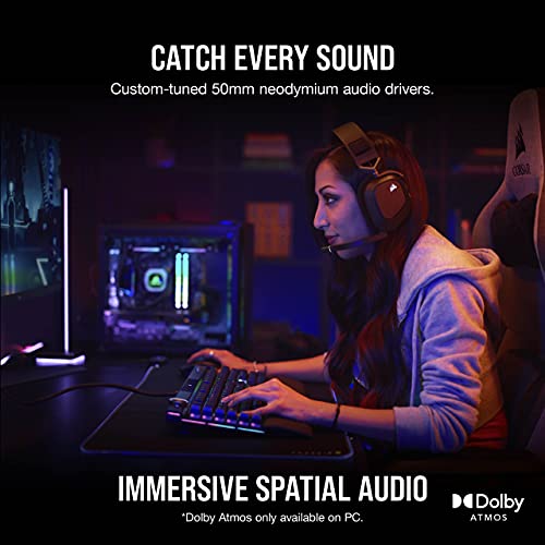 Corsair HS80 RGB WIRELESS Casque de jeu-3