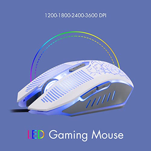 Clavier et souris de jeu combinés clavier-4