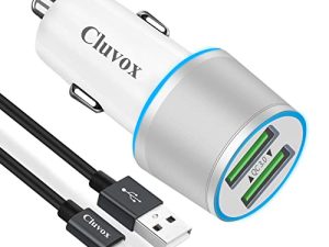 Chargeur de voiture rapide USB C