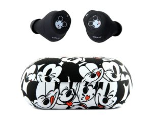 Écouteurs Bluetooth Disney Mickey Mouse avec étui