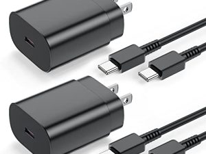 Lot de 2 chargeurs pour Samsung Galaxy