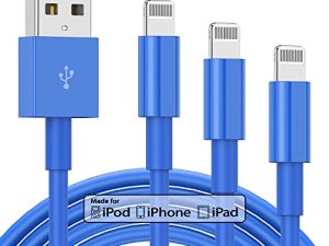 Lot de 3 câbles de chargeur iPhone