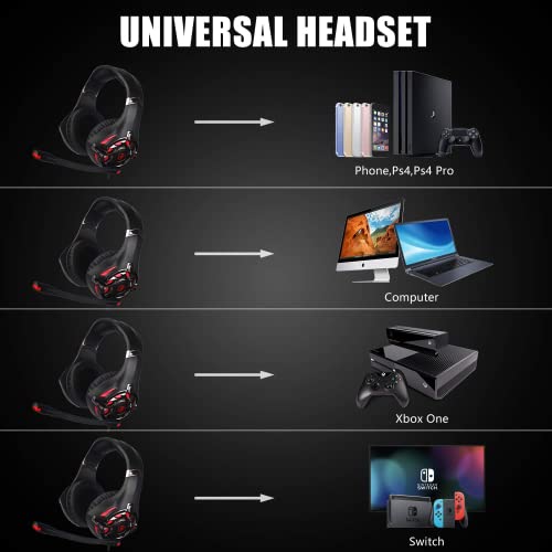 SADES G813 Casque multi-plateforme Playstation 4Gaming avec-3