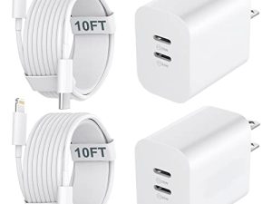 [Certifié MFi] Bloc de charge rapide USB