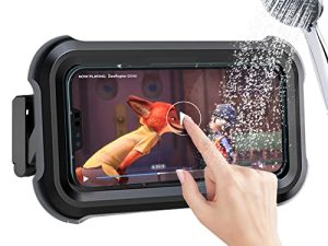Support de téléphone de douche rotatif à