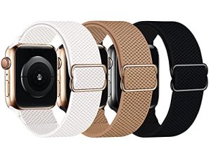 Lot de 3 bracelets en nylon extensible